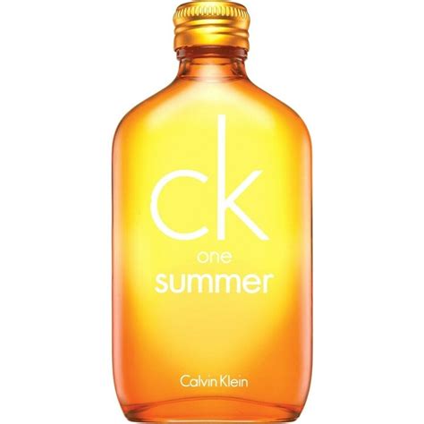 calvin klein summer 2010 perfume